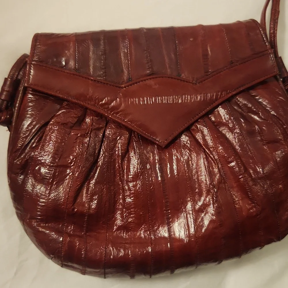 Vintage Eel Skin Shoulder Bag - Picture 7 of 7